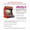 UNICO MVSX Arcade Combo [Base and Riser Included], NEOGEO Home Arcade Machine with 50 Pre-loaded SNK Retro Games view 3
