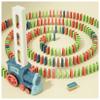 PREPHY Domino Train Toys Kids Games - Automatic Stacking Creative Game 3+ Year Old - Stem Montessori Toy for Boys 4-6 - Summer Autistic Christmas Birthday Gifts 5 6 Toddler Ages 4-8 view 1