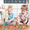 PREPHY Domino Train Toys Kids Games - Automatic Stacking Creative Game 3+ Year Old - Stem Montessori Toy for Boys 4-6 - Summer Autistic Christmas Birthday Gifts 5 6 Toddler Ages 4-8 view 3