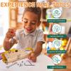 Tilhumt Montessori Screwdriver Board Set for Kids, Storage Wooden Toddler Real Tools and Light Switch Toy for Toddlers Educational Travel Toys for Kids 3 4 5 Year Old view 3