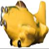 Bsetain Piggy Bank Girls Engineering Vehicle Excavator Aircraft Robot Thomas Latex Plaster Doll Mold Coloring Piggy Bank Rubber Cover Boy Girl Birthday Gift view 1