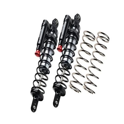 Aluminium 6061-T6 Front Or Rear L-Shape Piggy Back (Built-in Piston Spring) Adjustable Spring Dampers Shock Absorbers for Traxxas 1:5 XRT 8S Monster Truck 78086-4 Upgrades - Silver