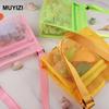 MUYIZI Shell Bags for Beach - Mesh Shell Collecting Bags for Kids, Picking Up Shells view 2