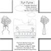 Mother's Day Memory Cross Coloring Card for Children - A Christian Card with Bible Verses and History of Mothers Day (12) view 3