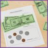 Learning Advantage Play Money Set | Bills & Coins | 100 Bills and 94 Coins | Early Math Manipulatives for Kids | Pretend Money Designed Like Real Currency view 2