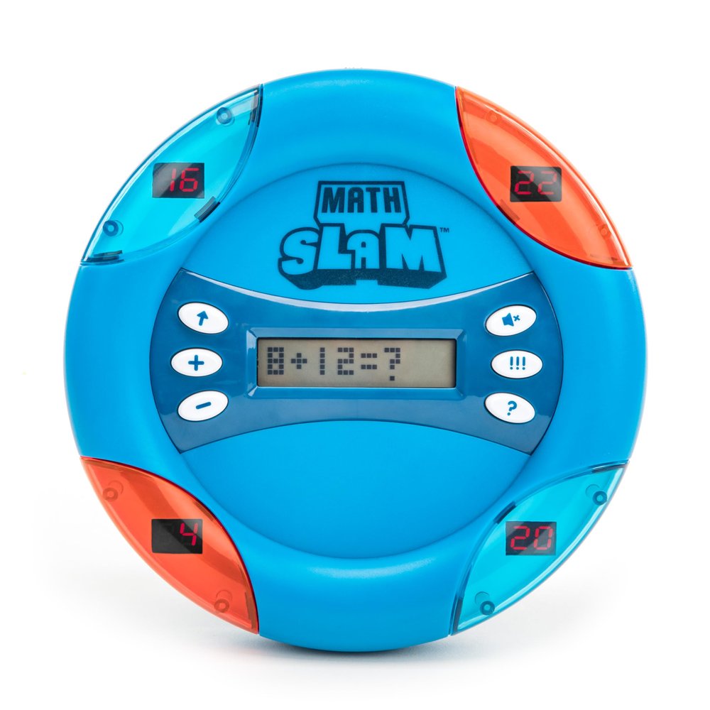Educational Insights Math Slam - Interactive Math Games, Basic Algebra Game for Learning Addition and Subtraction, Handheld Kids' Electronics, Self Teaching STEM Learning Tools for Kids Ages 5+