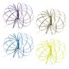 Geospace Original GeoFlux Mesmerizing 3-D Kinetic Sculpture & Interactive Spring Toy (4-Pack Solar Colors) view 1