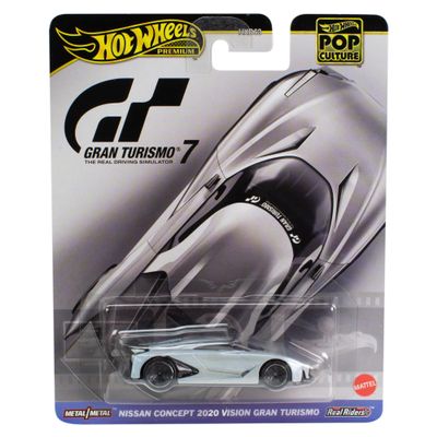 Hot Wheels Premium Pop Culture Gran Turismo 7 Nissan Concept 2020 Vision 1:64 Scale Diecast Vehicle