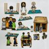 Jesus Heals The Paralyzed Man Felt Bible Felt Story for Flannnel Boards Miracles view 3