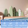 10 PCS Kids 3D Soft Bag Wall Stickers, Anti-Collision Wall Panels, Cute Soft Kindergarten Playground Green Cartoon Water-Resistant Wall mats, Easy to Install view 3