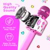Move2Play, Kids Karaoke Microphone | Includes Stickers & Bluetooth | Kids Birthday Gift | Toy for All Ages 2, 3, 4, 5, 6+ Year Old Girls, Boys & Toddlers (White/Pink) view 4