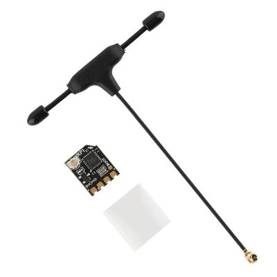 RadioMaster 2.4GHz RP1 ELRS FPV Receiver ExpressLRS Nano Receiver Come with 65mm UFL T Antenna for TX16S TX12 Zorro ELRS RC Transmitter