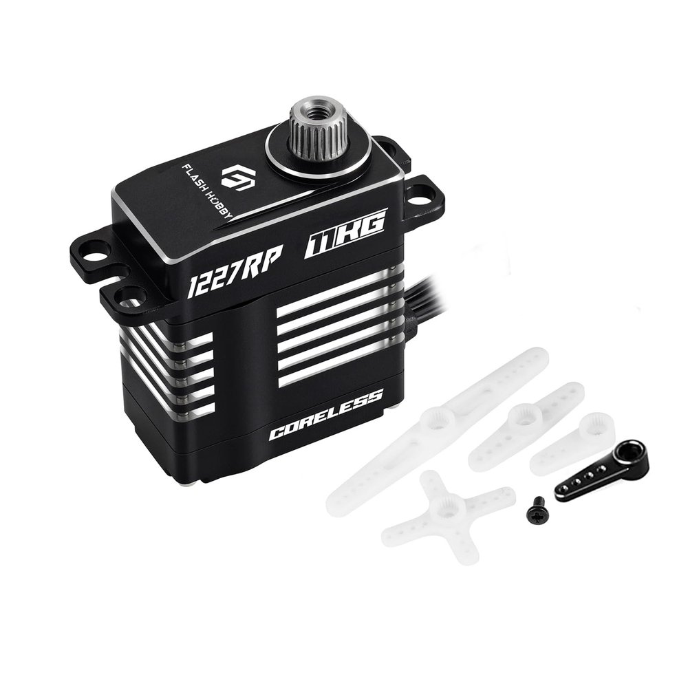 FLASH HOBBY CLS1227RP 8.4V 11KG Coreless Digital Micro Servo for scx24 servo 1/18 RC Car Crawler Upgrade
