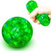Green Squishy Glitter Stress Balls for Boys, Girls and Adults - Stretch Stress Dough Ball, Squishy Stress Ball Squeeze Fidget Toys, Squeeze Ball for Party Favors, Classroom Prizes view 1