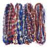 YSPPF 108 Pcs 4th of July Beads Necklace Bulk Red White Bule Independence Day Patriotic Star Necklaces Parade Decorations view 4