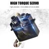 GoolRC 1/12 RC Crawler, 2.4GHz RC Truck 4WD All Terrain Off-Road Racing Vehicles with led Light, Waterproof RC Rock Crawler Car Hobby Grade Toys for Adults (Black) view 4