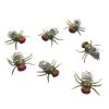 100pcs Plastic Flying, 0.59inch Fake Fly Simulated Plastics, Simulation Fake Fly Model Prank Prop Toys for Halloween, Reusable Joke Novelty April Fool Day Gag view 4