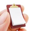 Odoria 1/12 Miniature Telephone and Clipboard Dollhouse Decoration Accessories, Red view 3