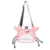 Beach Mesh Bag Crab Beach Shell Collecting Bags for Holding Beach Shell Toys Adjustable Shoulder Strap Oxford Cloth Picking Up Shells Storage Bag for Kids Boys Girls (Pink) view 1