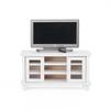 Odoria 1/12 Miniature TV Stand with Television and Remote Dollhouse Furniture Accessories, White view 1