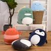 CASAGOOD Soft Flat Whale Plush Hugging Pillow Cute Blue Whale Stuffed Animal Plushies Toys Kids Anime Cushion for Birthday, Valentine's Day, Christmas...16.5 Inch view 3