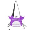 Beach Mesh Bag Crab Beach Shell Collecting Bags for Holding Beach Shell Toys Shells Storage Bag for Kids (Purple) view 1