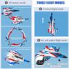Leopmase RC Plane 4 Channel Remote Control Airplane, F-22 RC Airplane for Beginners Adult with Stunt Flying Xpilot Stabilization System & Aerobatic, Two Batteries, Gift Toy for Kids view 4