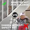 Banister Guard for Baby, Balcony Netting for Pets, 10ft x 3ft, Baby Safety Stairs Rail Net Provides Your Baby with a Environment, Baby Stair Net Fit for Child, Small Pet, Toy - Black view 4