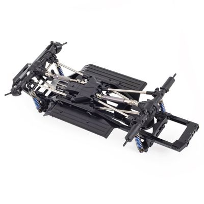 313mm Wheelbase Wheelbase Chassis Frame Prefixal Gear Box Metal Chassis Frame for SCX10 1/10 RC Crawler Car