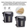 HobbyPark Brass Diff Covers Front Rear Axle Cover for TRX4M TRX4MT Upgrades 1/18 RC Crawler Car Replacement of 9787 9738, Used for Stock Portal Axles (2-Pack) view 2
