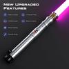 CVCBSER Smooth Swing Light Saber, Motion Control 12 Sound Fonts and 16 RGB Infinite Color Changing, Premium Metal Hilt Lightsaber for Adults Gift view 3