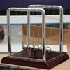 Magik 1-2 Pack Newtons Cradle Pendulum Motion Desk Swinging Kinetic Balls 7 x 6 in (2 Pack, 7x6 Inch) view 3