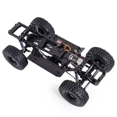 313mm Wheelbase RC Crawler Chassis Frame Builders Prefixal Gear Box Kit with 2-Speed Transmission 35T 550 Motor for TRX4 D90 DIY Upgrade