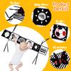 4 PCS Black and White High Contrast Baby Toys 0-3-6 Months Newborn Essential Toy for Babies Crinkle Sensory Book Brain Development Tummy Time Mirror Infant Carseat Rattle Christmas Stocking Stuffer view 4