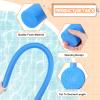 Yaomiao 9 Pcs 55 Inch Bulk Pool Noodles Jumbo Foam Pool Noodles in The Swimming Pool Colorful Thick Noodles for Adults Floating and School Craft Projects view 2