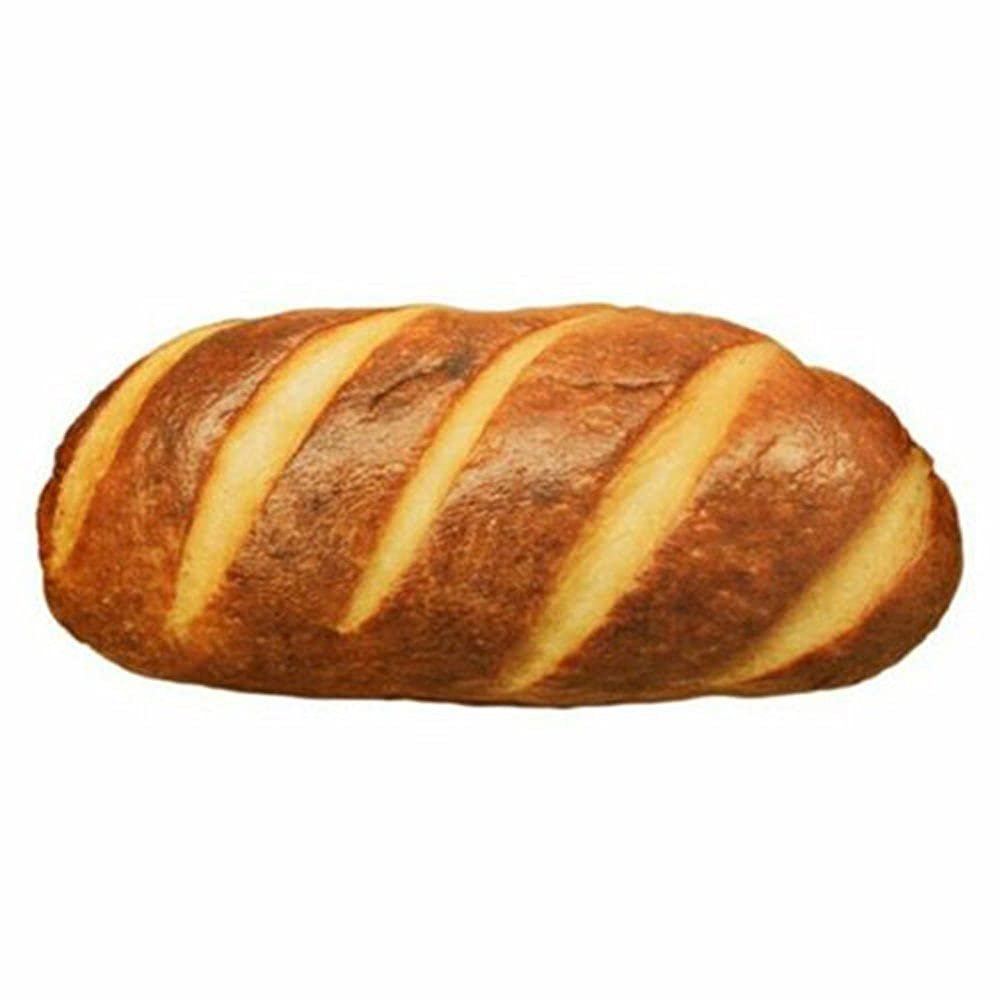 3D Simulation Bread Shape Pillow Soft Butter Toast Bread Plush Pillow Soft Cushion Stuffed Toy Home Decor Kids Gift(40cm/15.7inch)