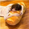 3D Simulation Bread Shape Pillow Soft Butter Toast Bread Plush Pillow Soft Cushion Stuffed Toy Home Decor Kids Gift(40cm/15.7inch) view 4