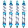 4Pcs Vgoohobby Metal Shocks Absorber Adjustable Dampers Compatible with Axial SCX10 Traxxas TRX4 D90 90046 Redcat Gen7 1/10 RC Crawler Car (Blue,100mm) view 1