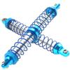 4Pcs Vgoohobby Metal Shocks Absorber Adjustable Dampers Compatible with Axial SCX10 Traxxas TRX4 D90 90046 Redcat Gen7 1/10 RC Crawler Car (Blue,100mm) view 4