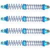 4Pcs Vgoohobby Metal Shocks Absorber Adjustable Dampers Compatible with Axial SCX10 Traxxas TRX4 D90 90046 Redcat Gen7 1/10 RC Crawler Car (Blue,110mm) view 1