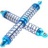 4Pcs Vgoohobby Metal Shocks Absorber Adjustable Dampers Compatible with Axial SCX10 Traxxas TRX4 D90 90046 Redcat Gen7 1/10 RC Crawler Car (Blue,110mm) view 3