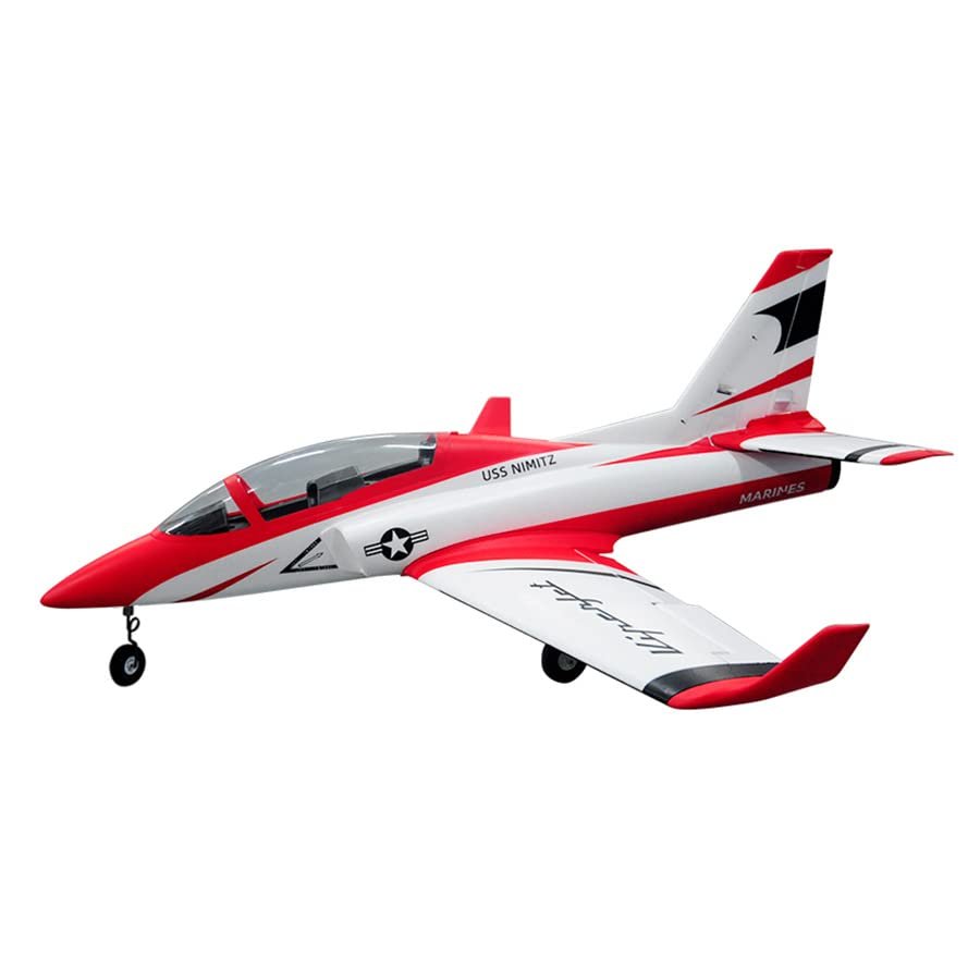 NOBRIM 64MM Viper EDF Aircraft Wingspan 1000mm Fixed-Wing RC Aircraft EPO Foam RC Aircraft Model (Red,KIT)
