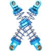 4Pcs Vgoohobby Metal Shocks Absorber Adjustable Dampers Compatible with Axial SCX10 Traxxas TRX4 D90 90046 Redcat Gen7 1/10 RC Crawler Car (Blue,70mm) view 3