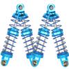 4Pcs Vgoohobby Metal Shocks Absorber Adjustable Dampers Compatible with Axial SCX10 Traxxas TRX4 D90 90046 Redcat Gen7 1/10 RC Crawler Car (Blue,70mm) view 4