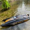 Ssccgym RTR RTF Large Brushless Racing Boat 55 km/h Fast Black Speed Boat for Youth Intermediate Adult Adds Retreat Function (2 Batteries) view 2