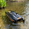 Ssccgym RTR RTF Large Brushless Racing Boat 55 km/h Fast Black Speed Boat for Youth Intermediate Adult Adds Retreat Function (2 Batteries) view 3