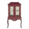 Melody Jane Dolls Houses Dollhouse China Cabinet on Legs Mahogany Hand Painted JBM Miniature Furniture view 1