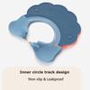 2 Pieces Baby Shower Cap Shield Toddler Bathing Hat Adjustable Shower Visor Cap Infants Bath Ears Head Protection Safe Shampoo Shower Cap Guard Soft Washing Hair Shield Hat for Kids Boys Girls 6M-6Y view 4