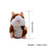 Magik 1-2 Pack Talking Speaking Hamster Plush Toy Voice Repeating Sound Record Gift (Light Brown, 1 Pack) view 4