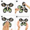 Chenkaiyang 40 Pcs Magic Flying Butterfly, Fairy Flying Toys Rubber Band Powered Wind Up Flying Butterfly Flying Butterfly Cards Butterfly Toy for Book Card Birthday Surprise Gift (20 Styles) view 4